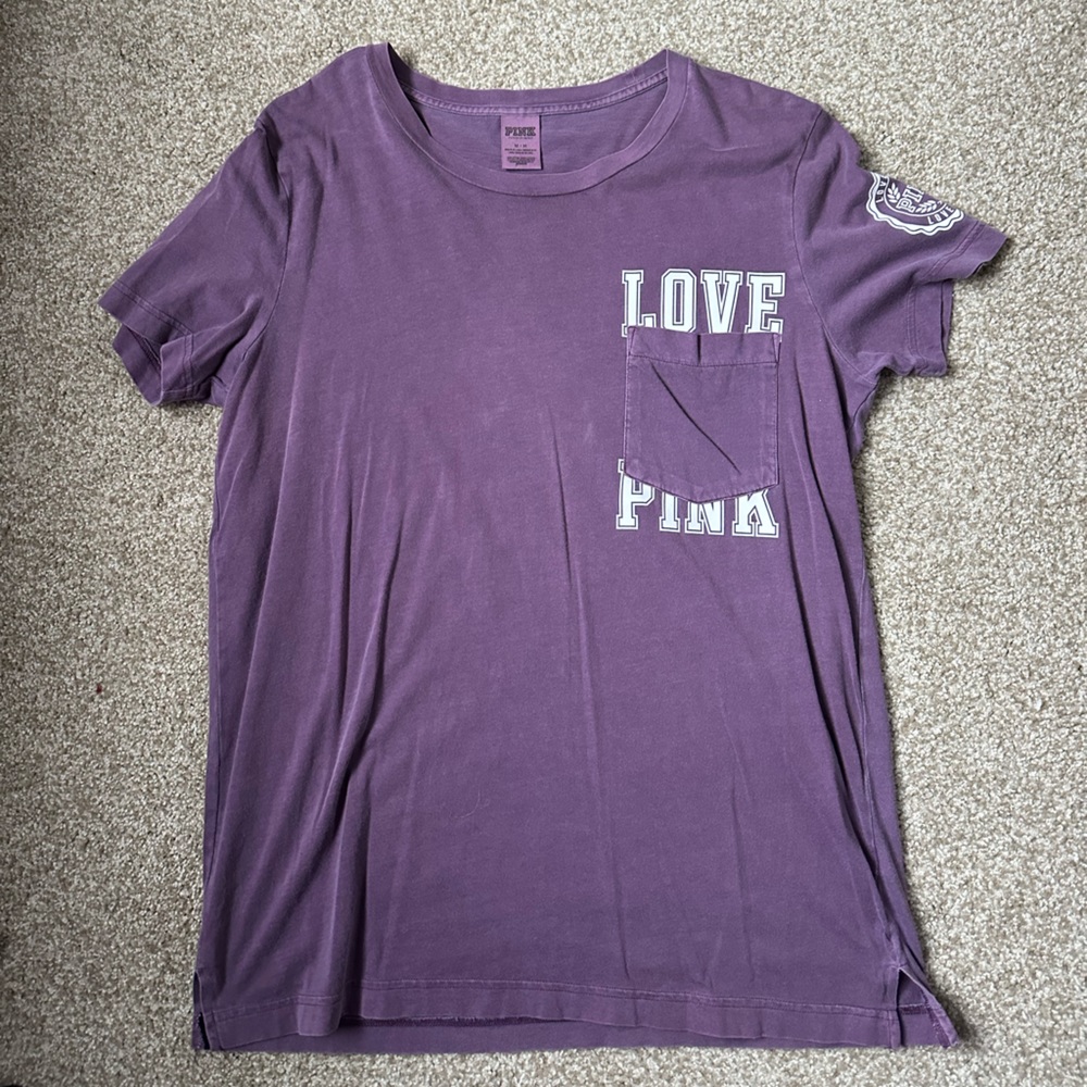 LOVE PINK Dark Purple T-Shirt
